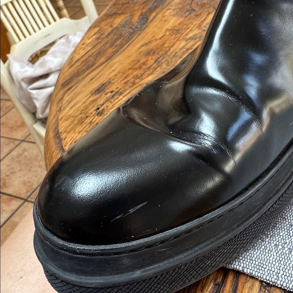 Prada Double Sole Chelsea Boot in black (size 40/womens 10) - Picture 4 of 16
